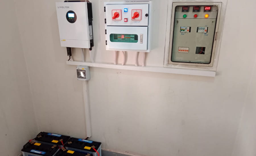 Solar UPS Load Management